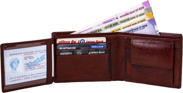 Men's Classic Brown Leather Wallet